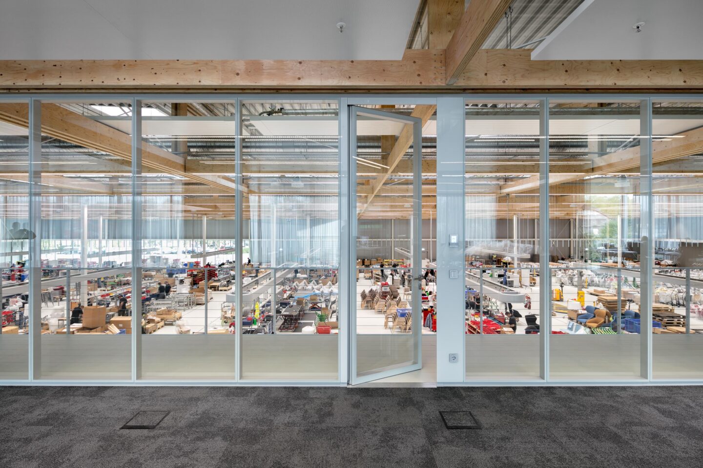 feco-feederle│partition walls│Brunner Innovation Factory Rheinau