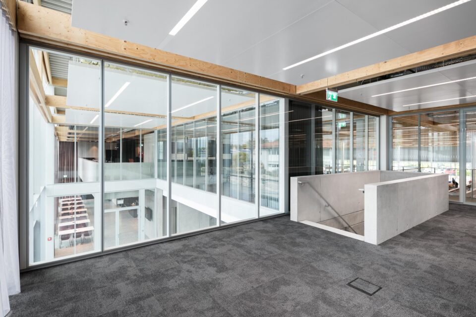 feco-feederle│Trennwandsysteme│Brunner Innovation Factory, Rheinau