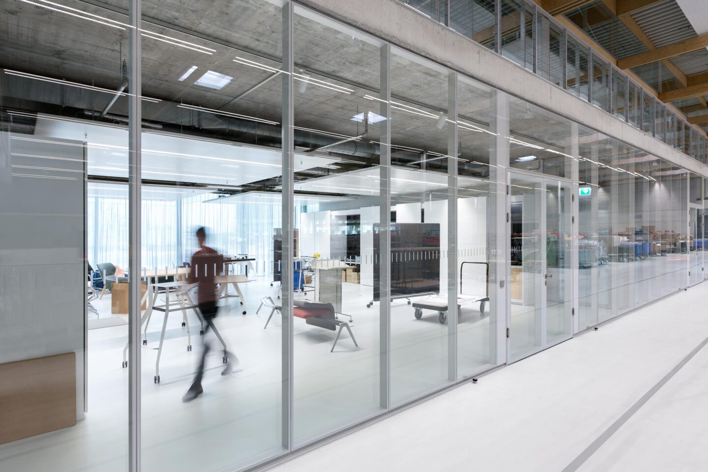 feco-feederle│partition walls│Brunner Innovation Factory Rheinau