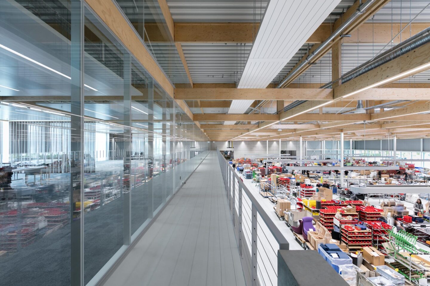 feco-feederle│Trennwandsysteme│Brunner Innovation Factory, Rheinau