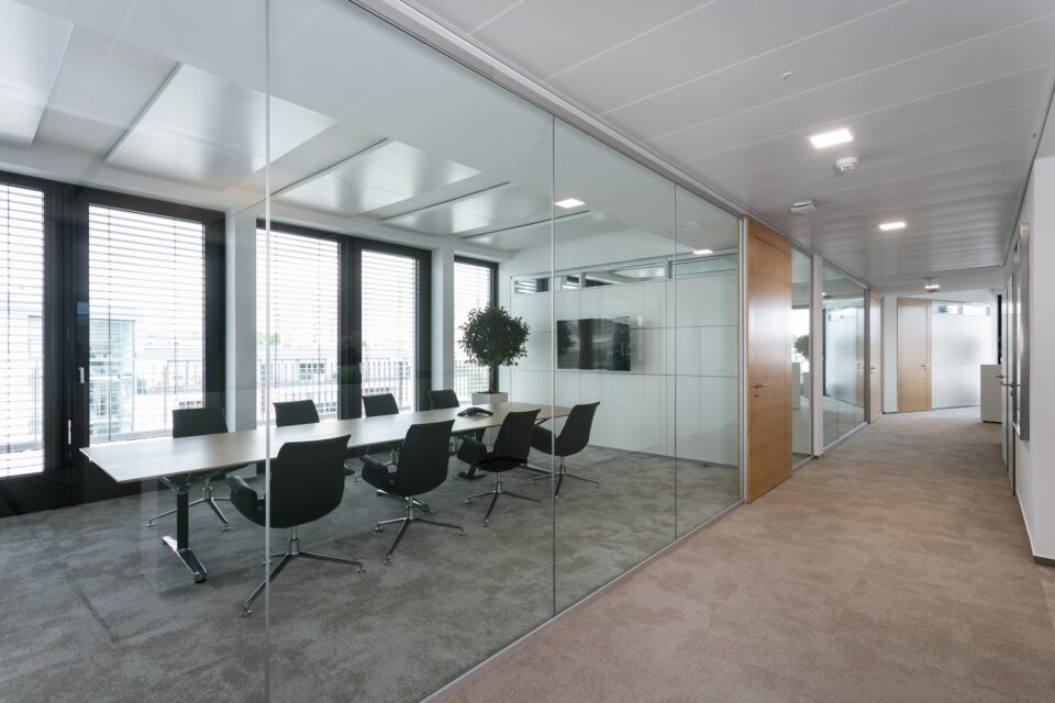 Sustainable with feco partition walls | Europe Plaza Stuttgart