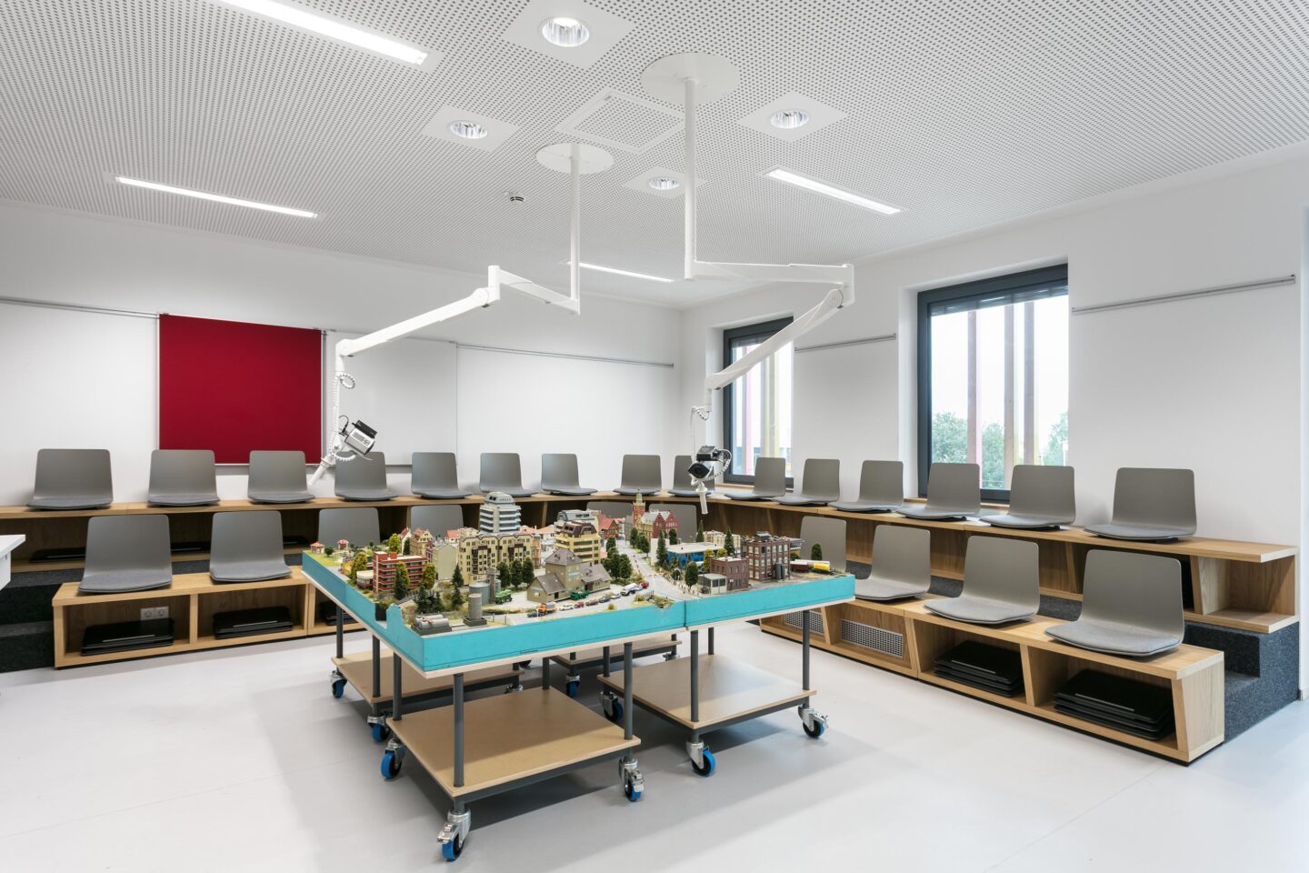 feco-feederle│partition walls│State Fire Academy Baden-Württemberg
