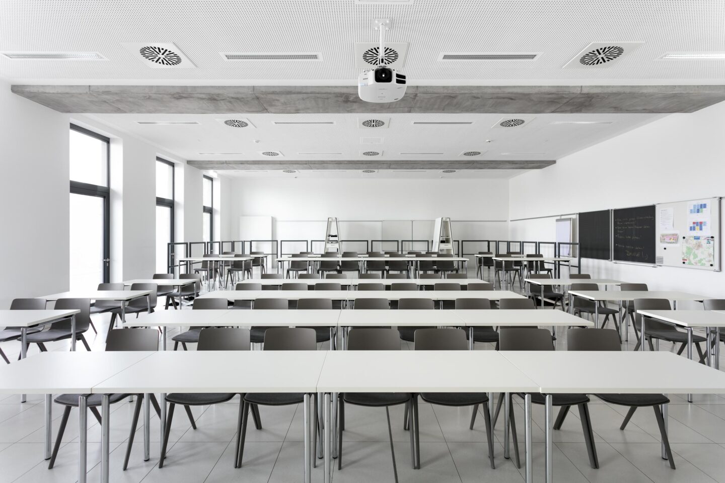 feco-feederle│partition walls│State Fire Academy Baden-Württemberg