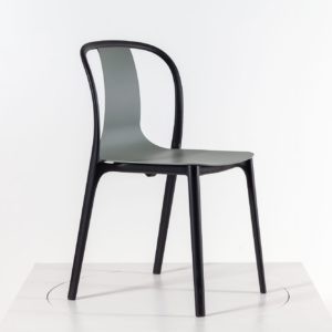 Vitra Belleville Chair Outdoorstuhl, moosgrau│Vitra Stühle bei feco Karlsruhe