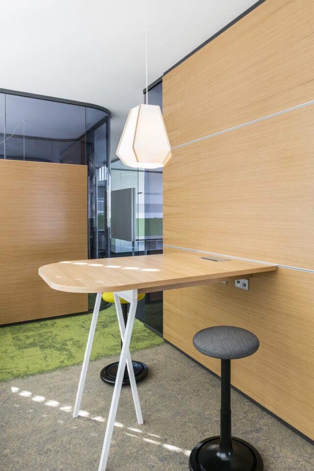 fecophon wood│ feco partition walls│feco-forum showroom