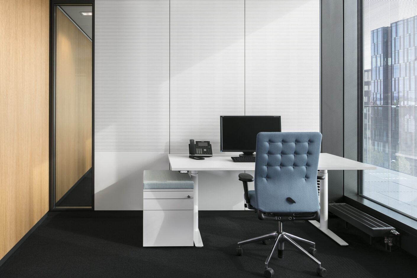 fecophon wood│ feco partition walls│KVBW Karlsruhe