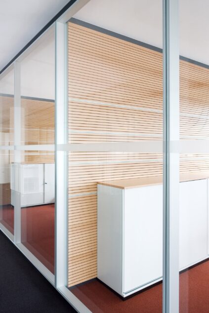 fecophon wood│ feco partition walls│feco-forum showroom