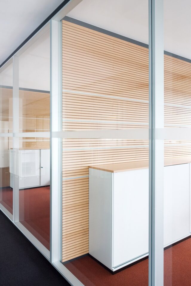 fecophon wood│ feco partition walls│feco-forum showroom
