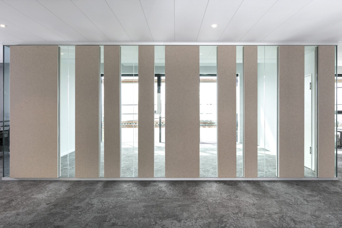 fecophon fabric│feco partition walls│feco-forum showroom