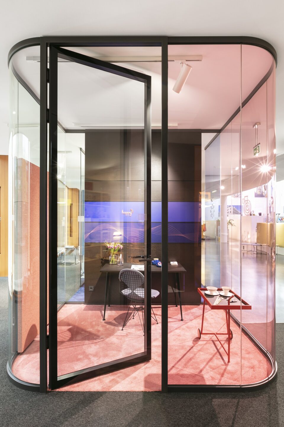 fecotuer glass│feco partition walls│feco-forum showroom