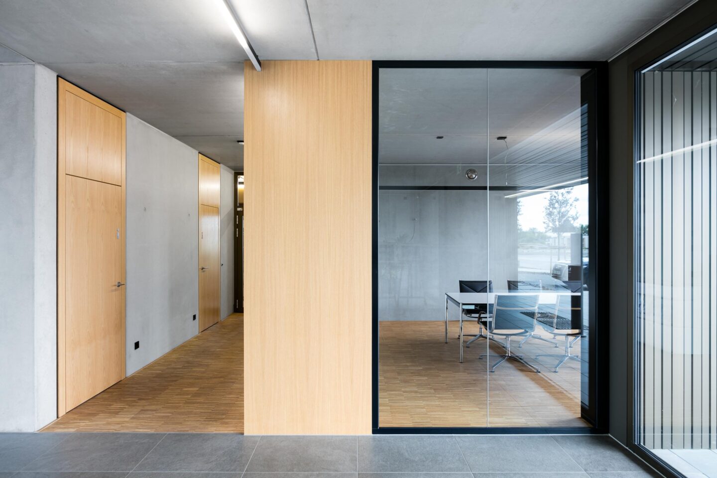 Hauptverwaltung ABI Beton │ Systemwände von feco │ Glaswände