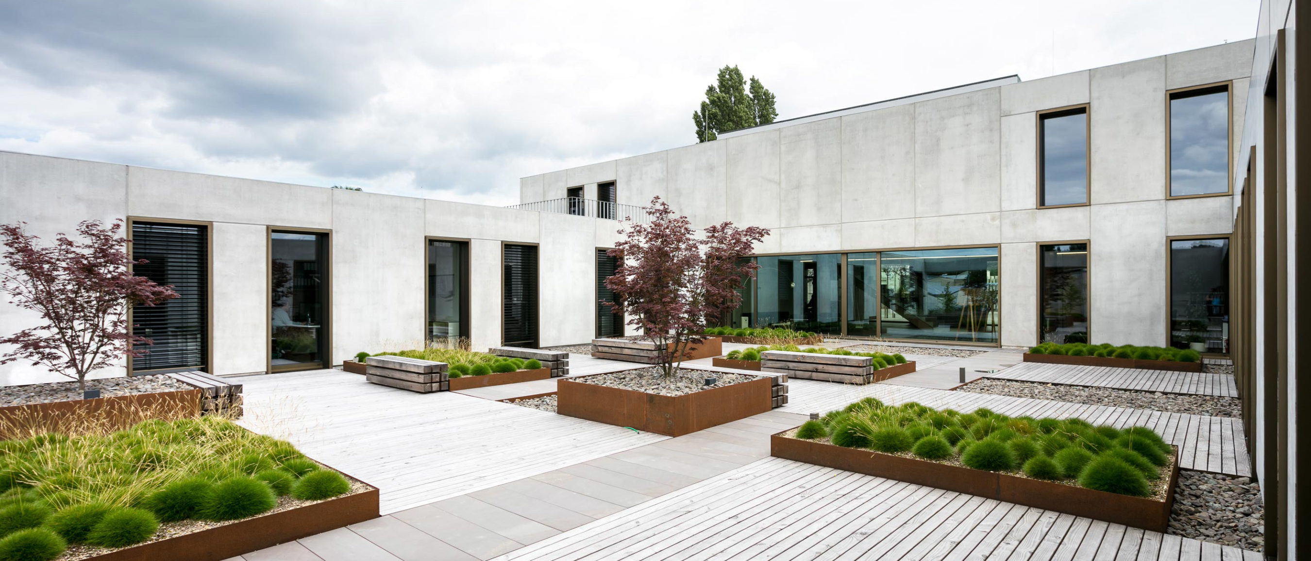 feco-feederle│Trennwandsysteme│Hauptverwaltung ABI Beton