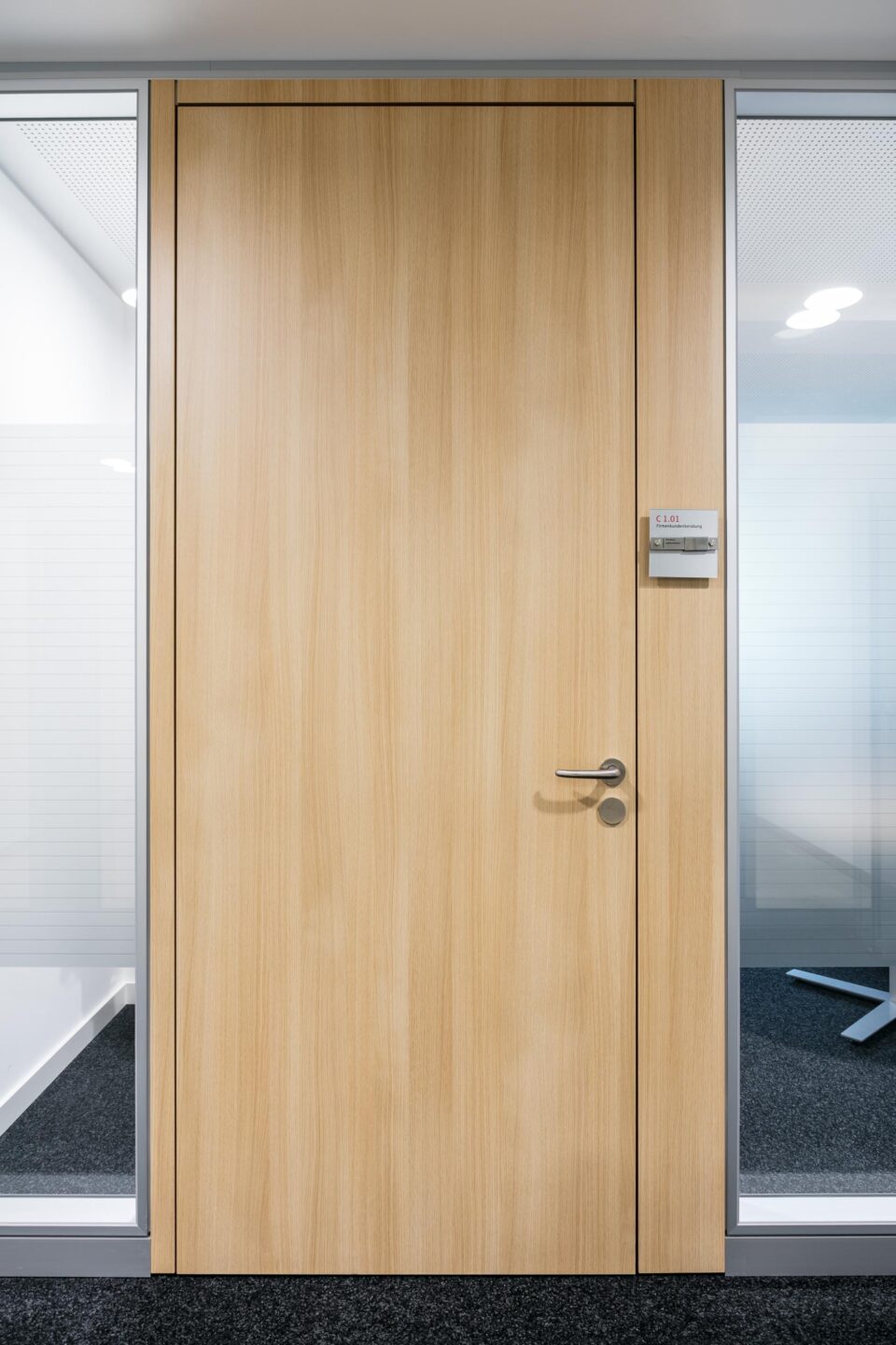 feco-feederle│partition walls│Sparkasse Karlsruhe House C