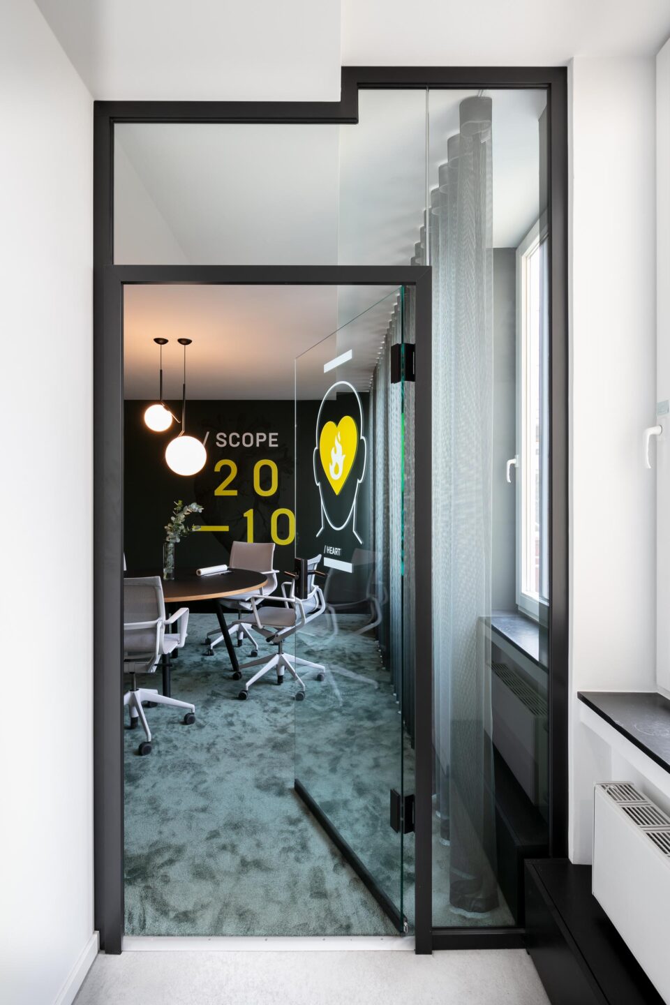 Scope Architekten Stuttgart │ agile Bürolandschaft │ Besprechungsräume für den kreativen Austausch