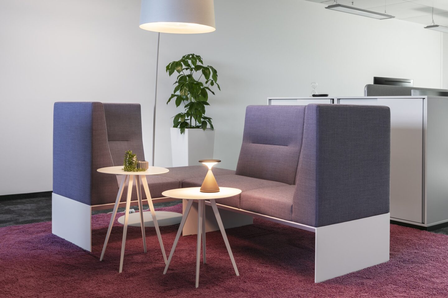 Michelin Nordeuropa-Zentrale │ Büromöbel von Brunner & Sedus │ Lounge-Bereich