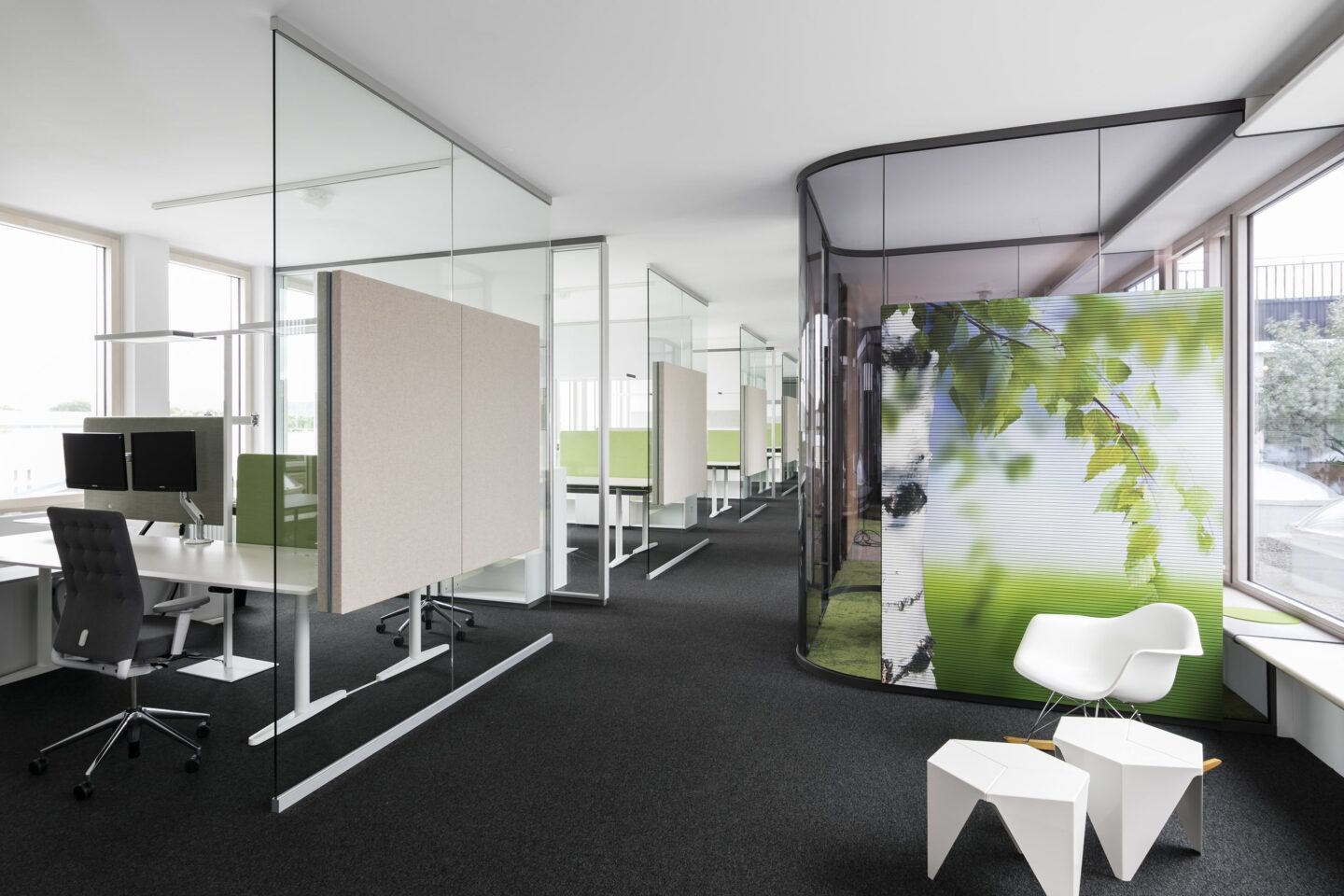 IdeenReich at feco-forum Karlsruhe │ system walls from feco │ glass elements
