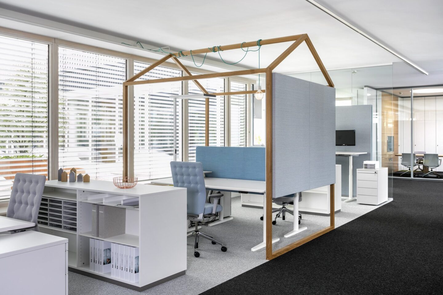 IdeenReich, feco-forum Karlsruhe │ Büro der Zukunft │ akustisch wirksame Oberfläche