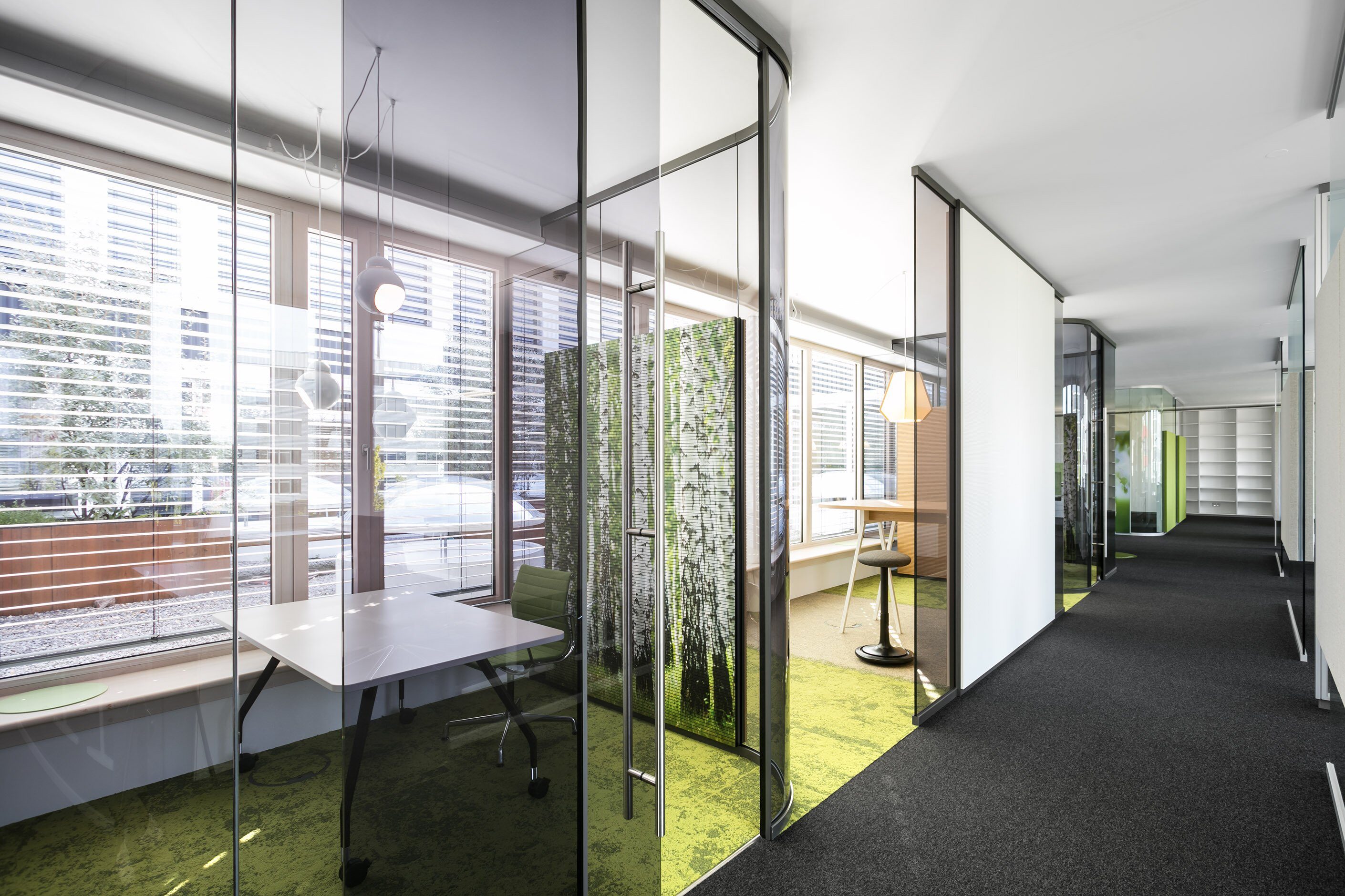 IdeenReich at feco-forum Karlsruhe │ fecowand wall panels and glass │ agile work