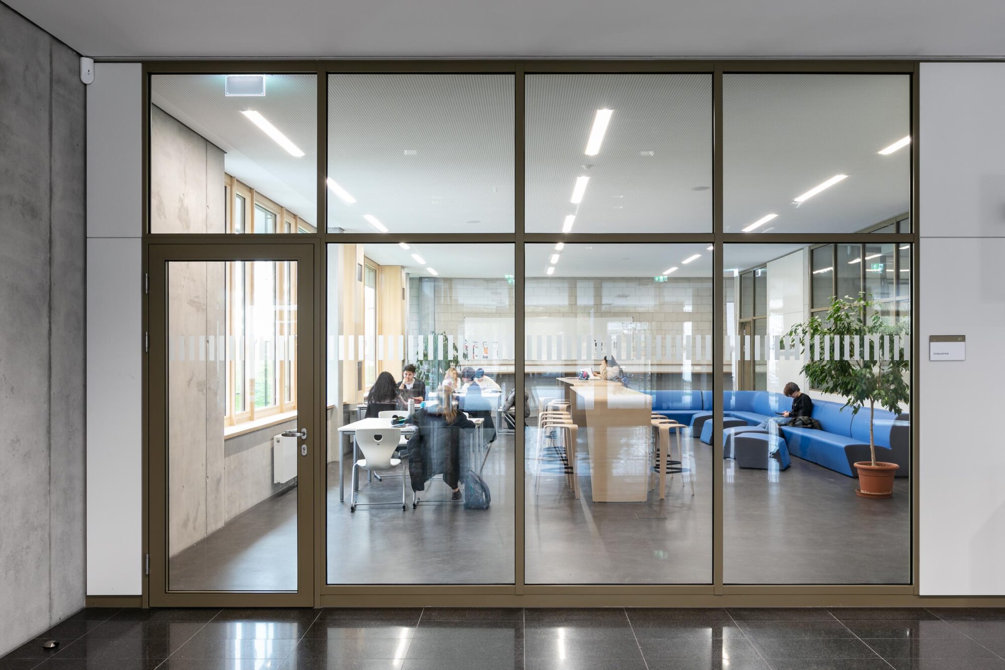 feco-feederle│partition walls│Vocational College, Bad Krozingen