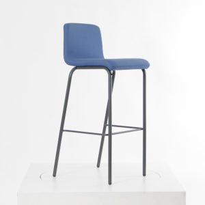 Steelcase B-Free Barhocker tintenblau│Gestell dunkel│Hocker stapelbar│Steelcase bei feco Karlsruhe