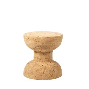 Vitra Beistelltisch und Hocker, Modell E│naturbelassener Kork│Vitra Beistelltische und Hocker bei feco Karlsruhe