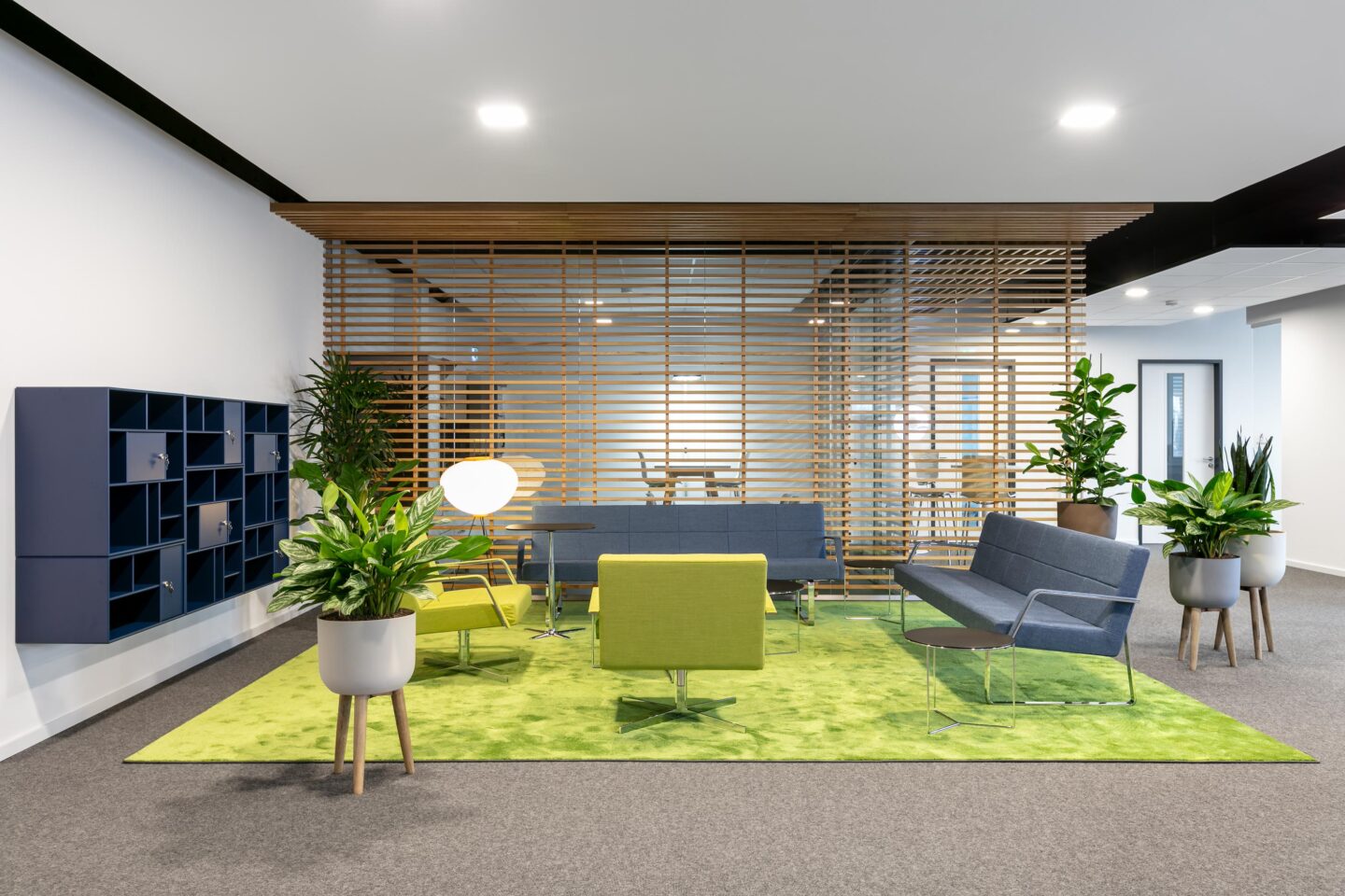 Nussbaum Medien Ettlingen │ modern workplaces │ retreat zones for concentrated work