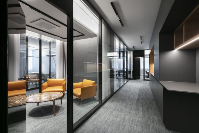 feco-feederle│partition walls│General Atlantic, Munich