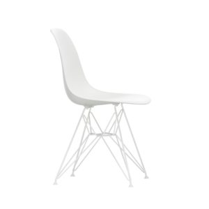 Vitra Eames Chair DSR weiss│Vitra Neuheit - Untergestell weiss │Stuhl Outdoorfähig│Vitra bei feco Karlsruhe