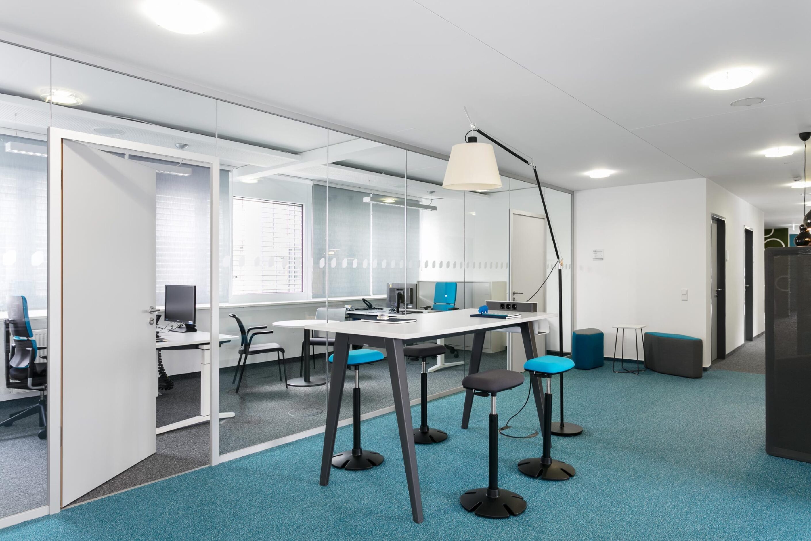 Kerntechnische Entsorgung Karlsruhe │ acoustic effectiveness │ modern workplaces