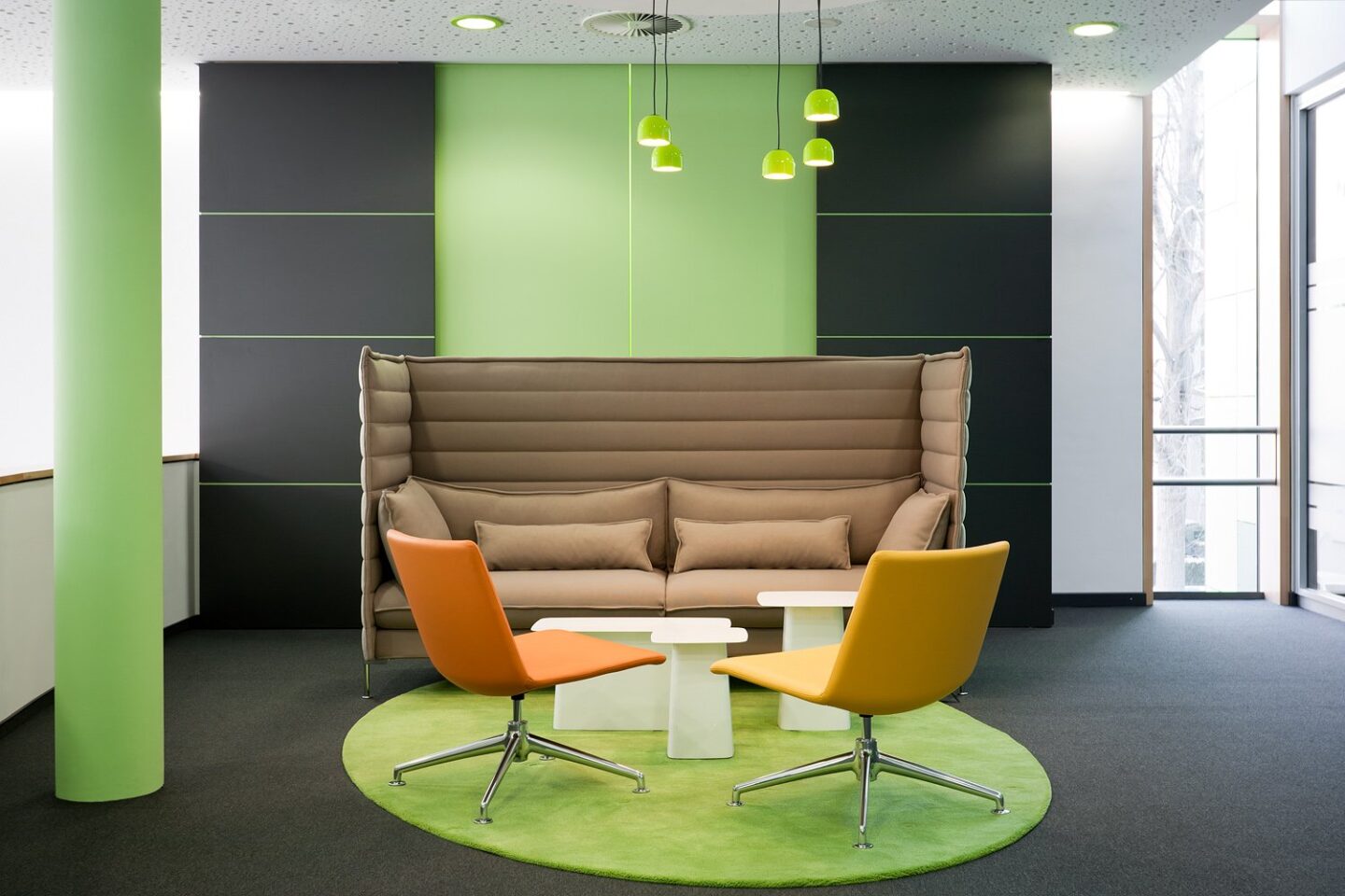 VBL Karlsruhe │ office furniture Karlsruhe │ system walls from feco