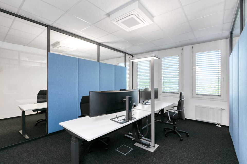 Fraunhofer ISI, Technologie Park Karlsruhe │feco-feederle GmbH Karlsruhe │ feco-Systemtrennwände │ markenstarke Einrichtung