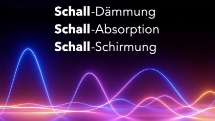 Trennwand-Schalldämmung Bild