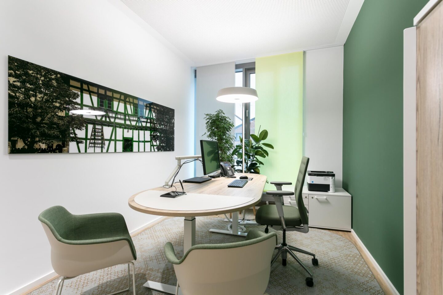 Sparkasse-Blankenloch │ modern working environments │ consultant room