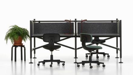 Comma von Vitra. Werkzeuglos meine Bürowelt immer wieder neu erschaffen. Bild
