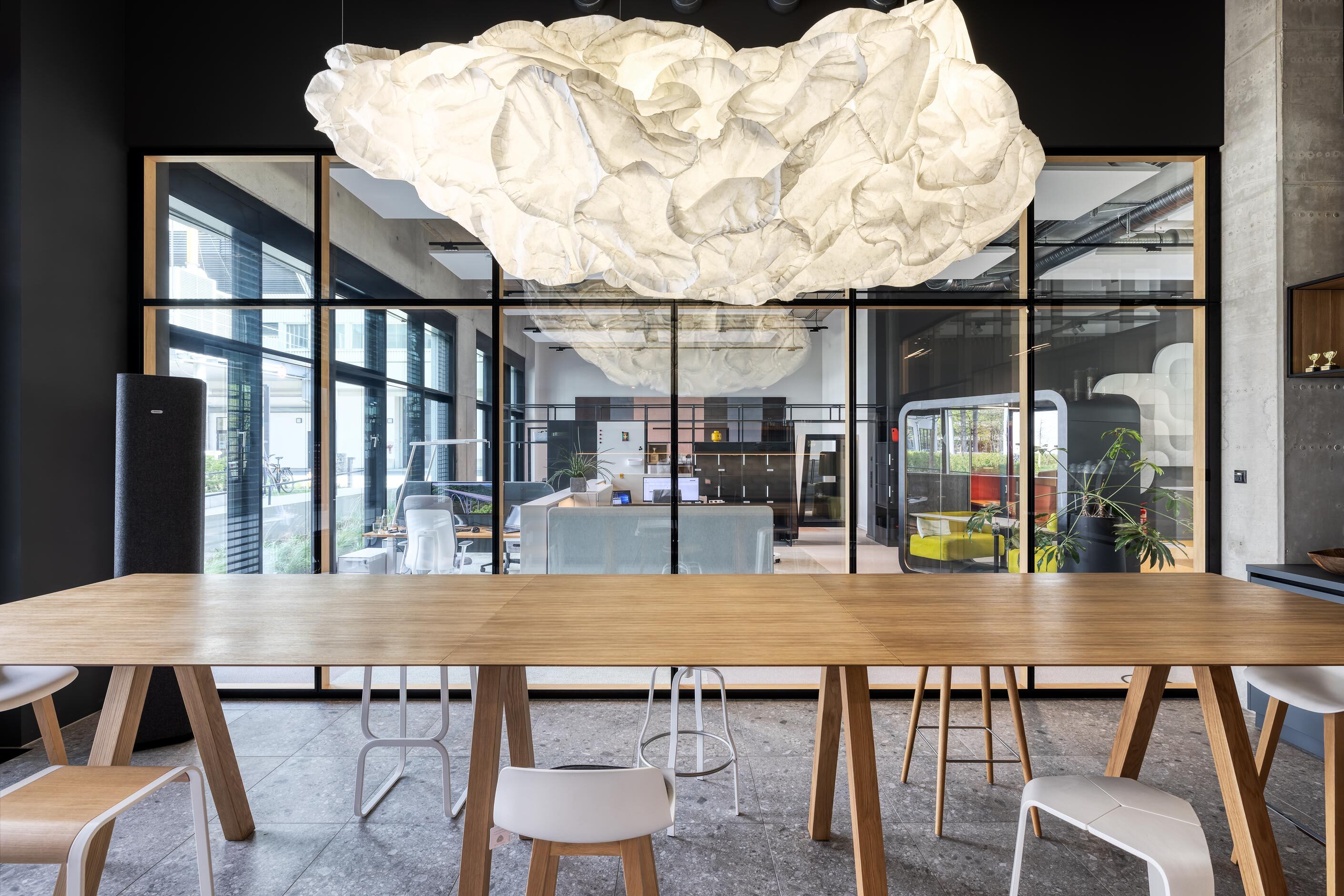 Systemwände von feco │ Best Workspaces Award 2022 │ glaswand fecostruct