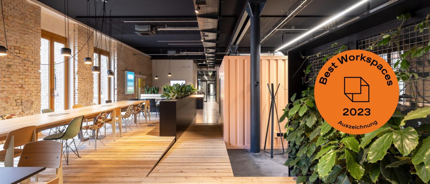 Goodspaces SteamWork │ Best Workspaces 2023 Auszeichnung