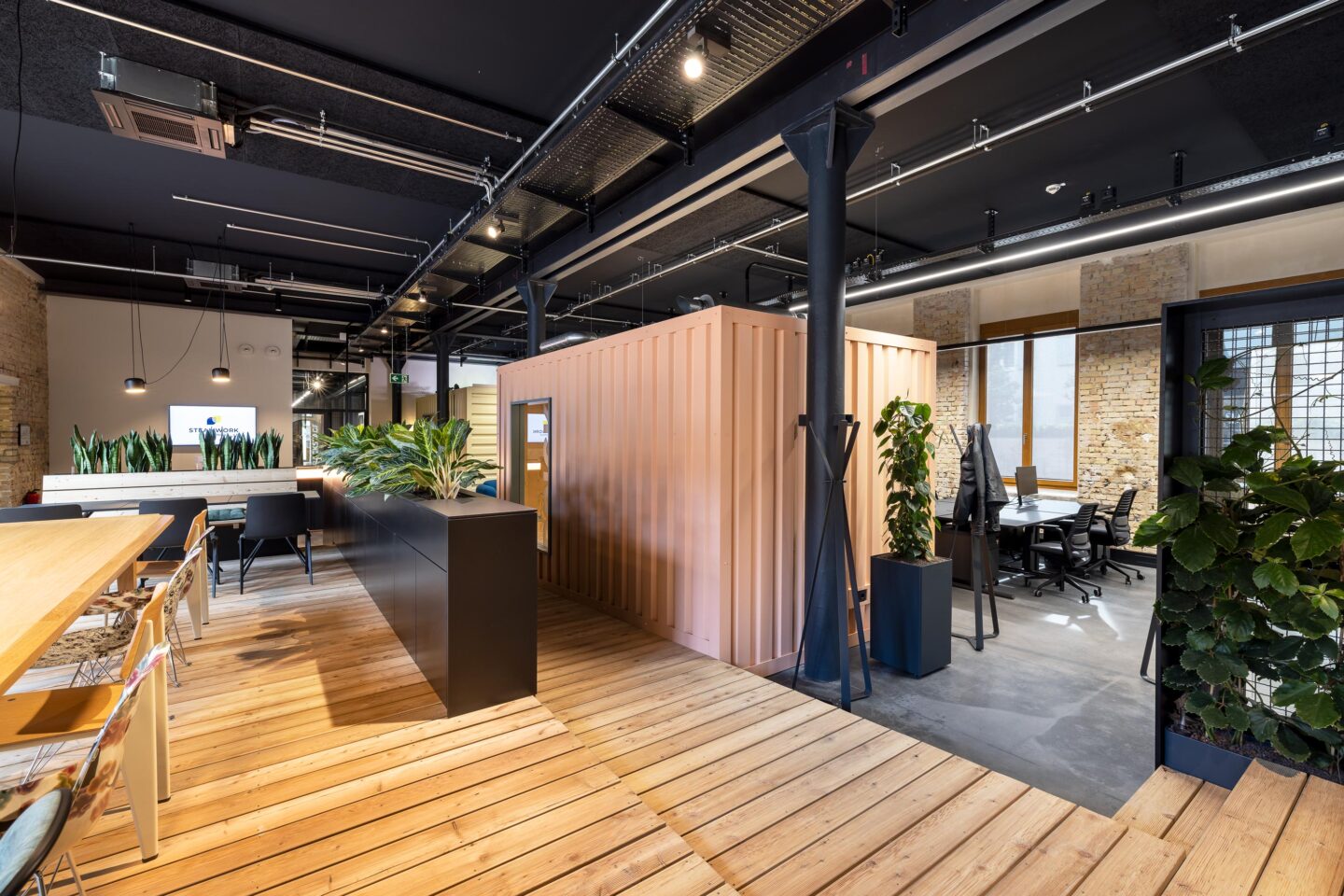 SteamWork │Open Space │ moderne Arbeitswelten │ verschiedene Raumzonen