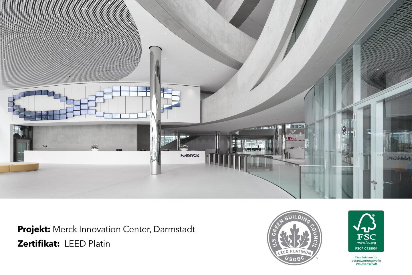 Sustainability begins with ourselves │ Implement sustainability certification of buildings with feco │ Merck Innovation Center