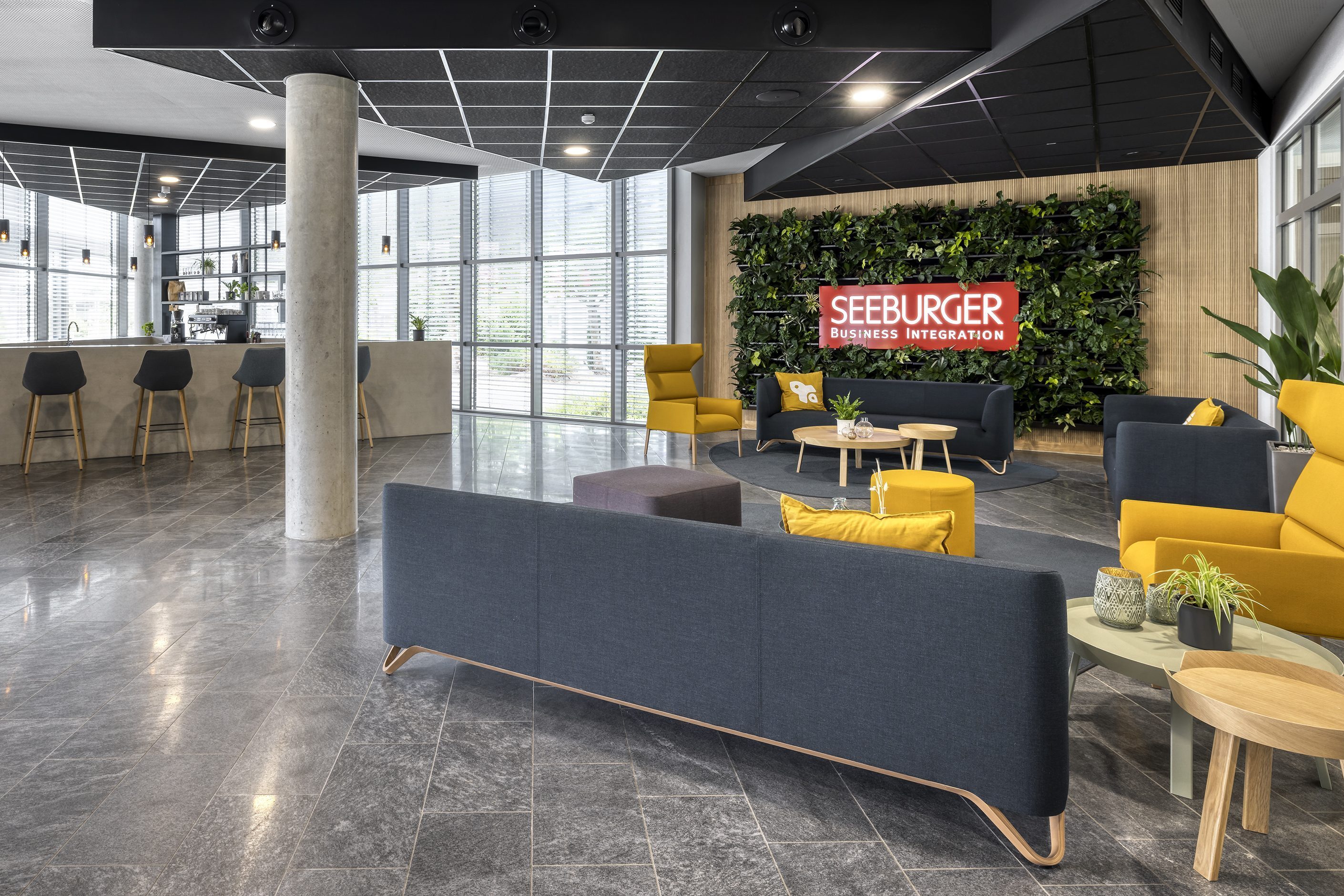 Seeburger AG, Bretten │ modern working environments │ office furniture by Brunner, Lapalma, Muuto & more