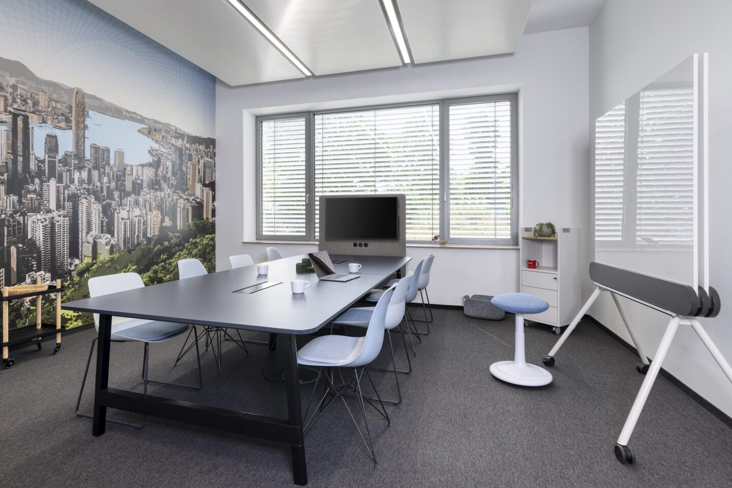 Seeburger Bretten │ neue Arbeitswelt in der Firmenzentrale │ ansprechende Farbwelten