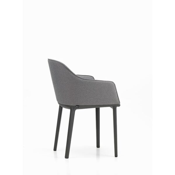 Vitra │ Softshell Chair │ Bezugsmaterial Plano │ Farbe sierragrau nero
