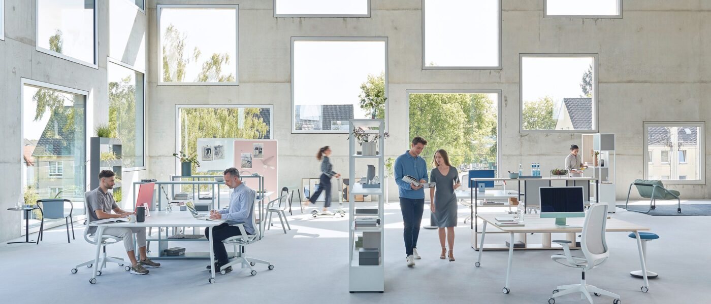 Sedus se:lab System bei feco in Karlsruhe │ für agile Arbeit, multifunktionale Räume und Smart Working