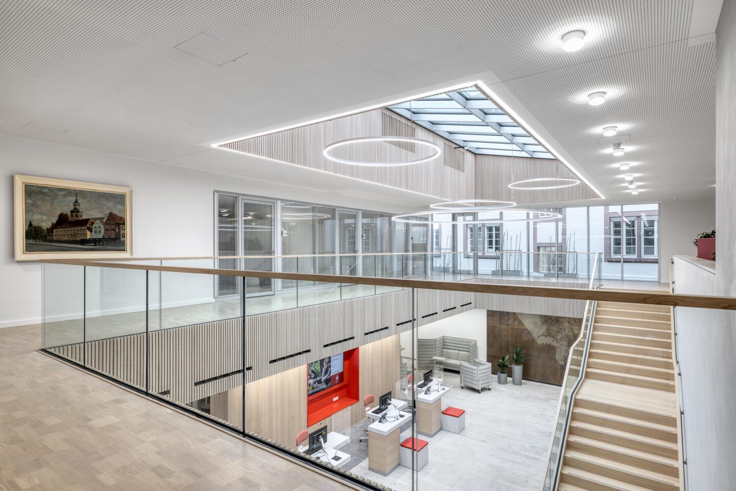 Sparkasse Karlsruhe │ the furnishing and design concept │homely workplace