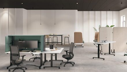 visuellen und akustischen Abschirmung mit nest Absorber-Modul von ophelis Bild
