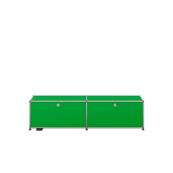 USM Haller E Möbelbausystem │ TV-/Hi-Fi Sideboard M59 │ grün