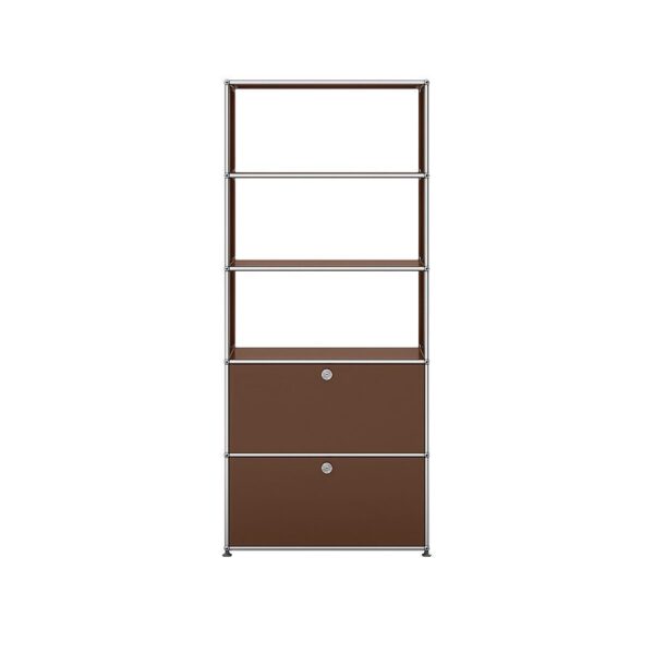 USM Haller Möbelbausystem │ Regal M24 │ braun