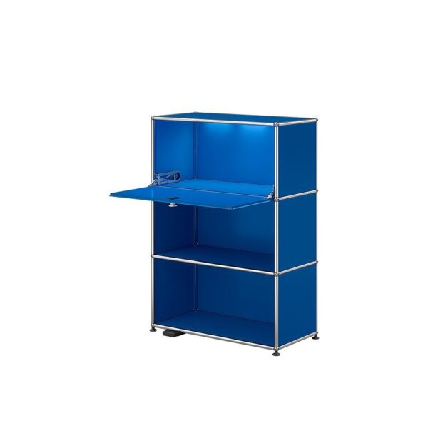 USM Haller E Möbelbausystem │ Sideboard M58 │ enzianblau │ USM bei feco in Karlsruhe