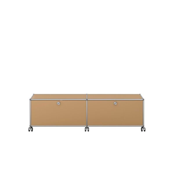 USM Haller E Möbelbausystem │ TV-/Hi-Fi Sideboard M61 │ beige │ USM bei feco in Karlsruhe