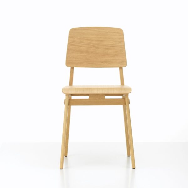 Frontalansicht des Chaise Tout Bois │ feco │ Ihr Vitra Fachhandelspartner in Karlsruhe