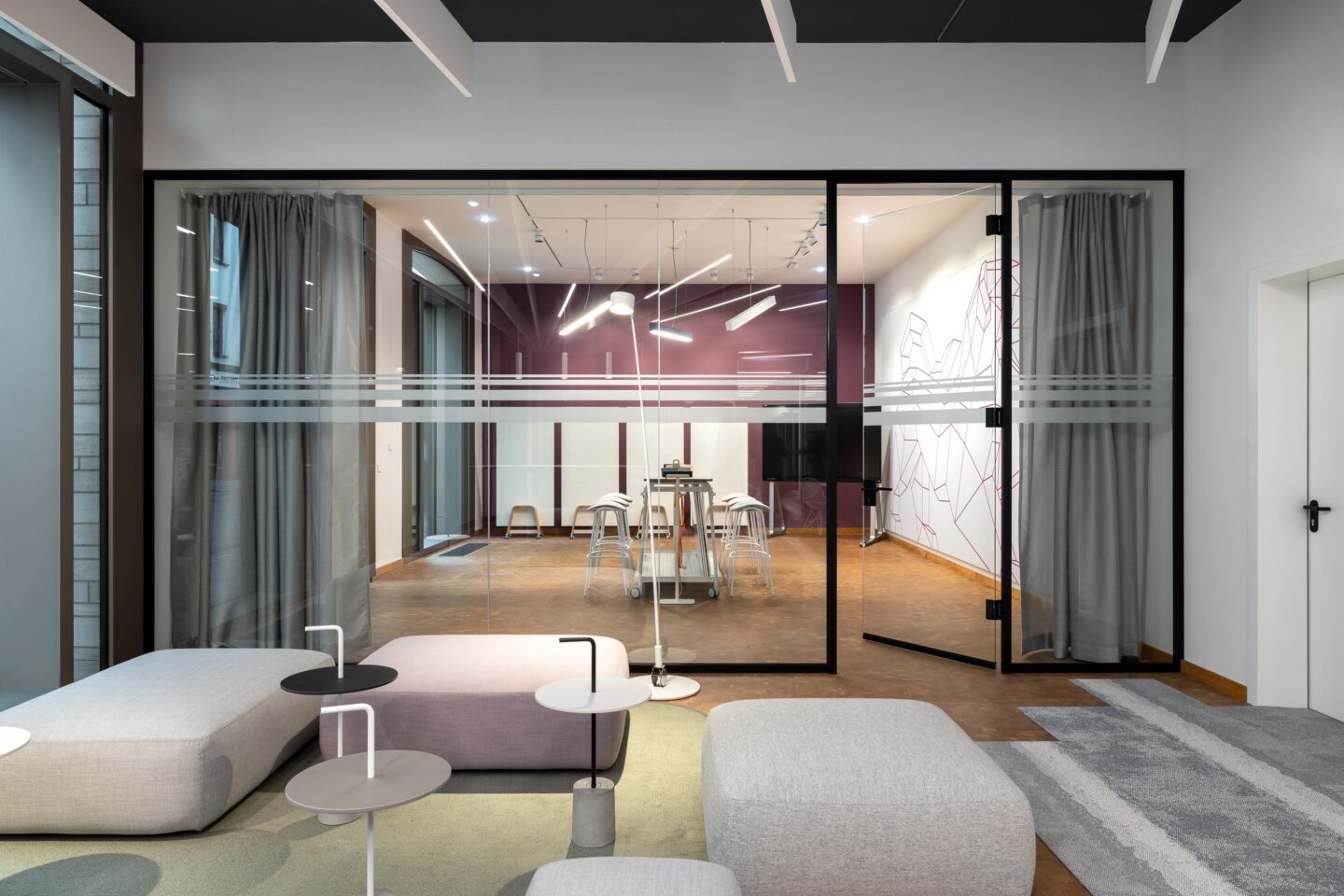 New Work lounge | office design by feco for L-Bank